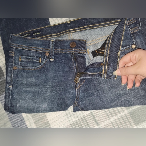 Citizens of Humanity women's straight leg ankle jeans, Sz 26 (small) - Picture 4 of 12